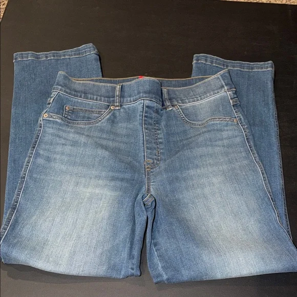 SPANX Women's Slim Blue Jeans - Picture 2 of 4